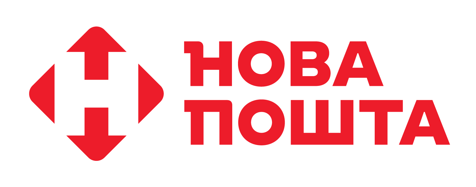 Логотип Нової пошти